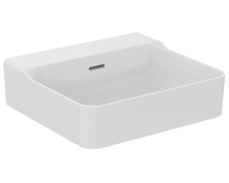 Levně Ideal Standard Conca Ceram - Umyvadlo 50x45 cm, s přepadem, bez otvoru pro baterii, bílá T378401