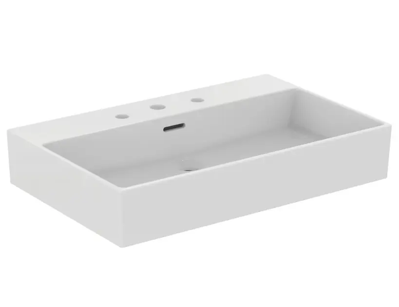 Levně Ideal Standard Extra - Umyvadlo 70x45 cm, s přepadem, 3 otvory pro baterii, bílá T389201