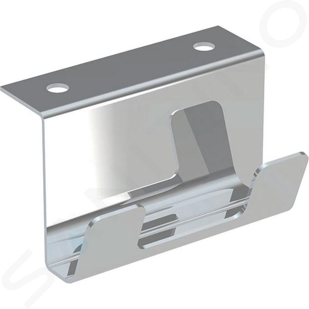 Geberit Selnova Square - Dubbele handdoekhaak, chroom 500.193.21.1