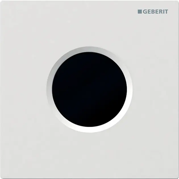 Geberit Spülsysteme - Elektronische verdeckte Pissoirsteuerung Typ 01, Netzanschluss, Alpinweiß 116.021.11.5