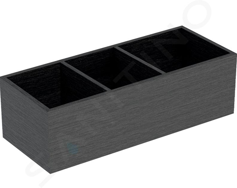 Geberit VariForm - Casier de rangement agencement 18x14x37 cm, gris foncé 501.157.00.1