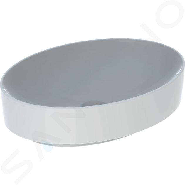 Geberit VariForm - Vasque 550x400 mm, sans trop-plein, sans trou pour robinetterie, blanc 500.771.01.2