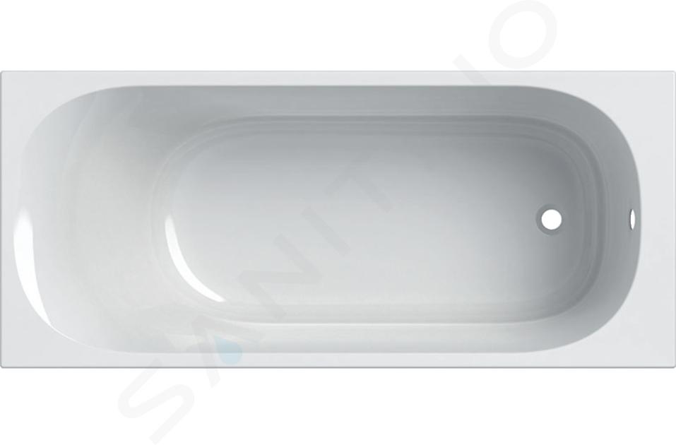 Geberit Soana - Baignoire 1700x700x450 mm, blanc 554.002.01.1