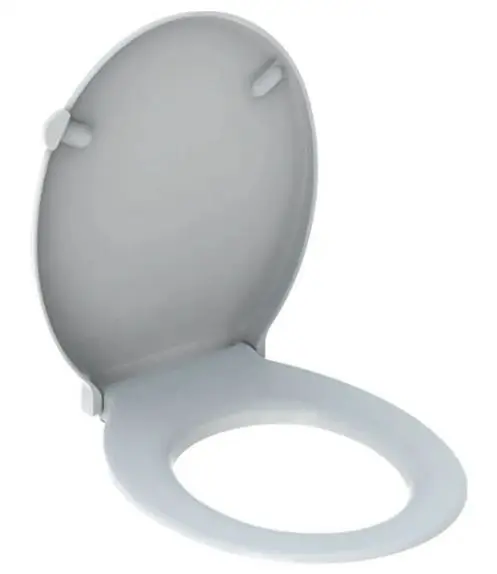 Geberit Selnova Abattant de WC adapté aux PMR, blanc