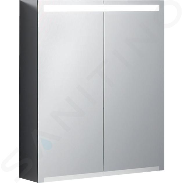 Geberit Option - Mobiletto a specchio, con illuminazione, 750x700x150 mm 500.205.00.1