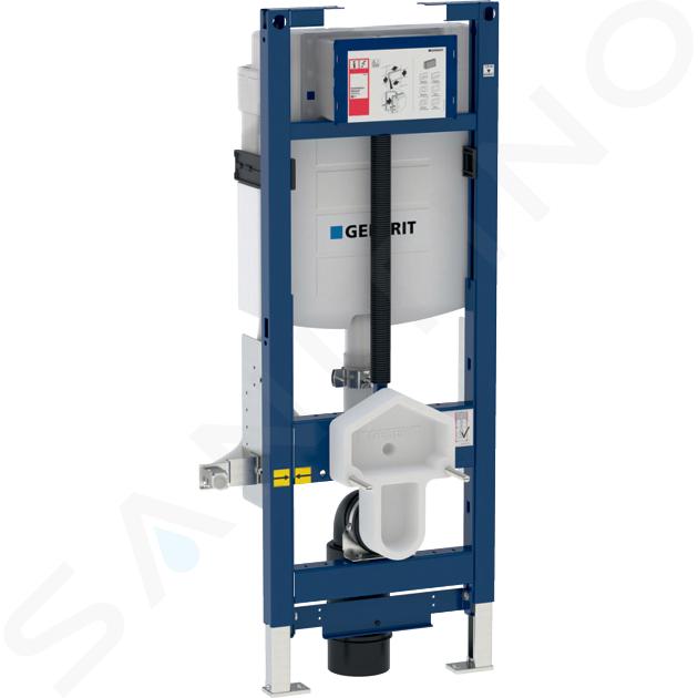 Geberit Duofix - Element montażowy do wiszącej miski WC, 112 cm, ze spłuczką Sigma 12 cm, przystosowany dla osób niepełnosprawnych 111.396.00.5