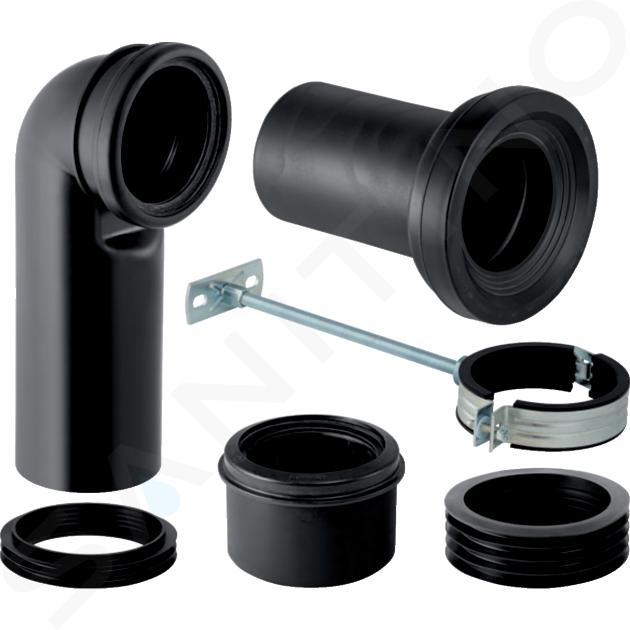 Geberit Accessori - Set di collegamento scarico per WC 131.082.16.1