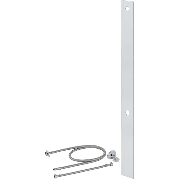 Geberit - AquaClean WC-ülőke átalakító készlet, 101 cm-es Monolithhoz, szálcsiszolt alumínium 131.102.TA.1