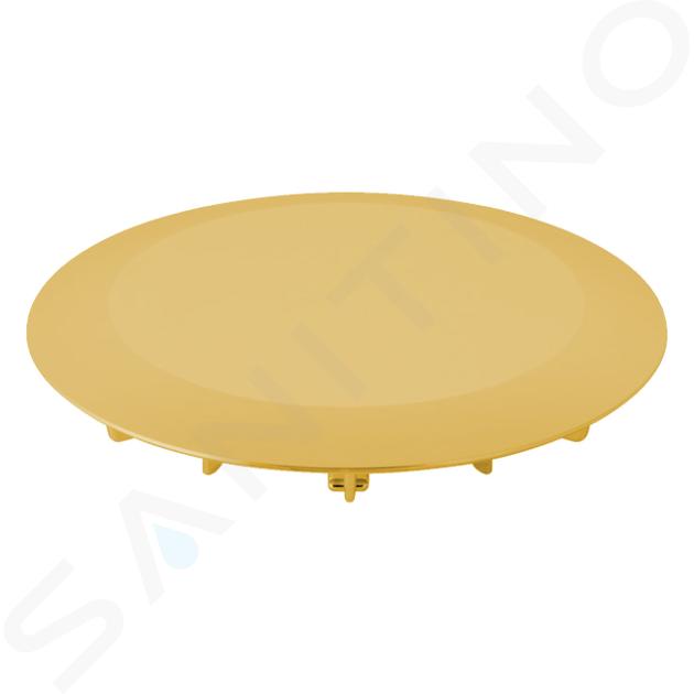 Geberit Accesorii - Capac ventil de scurgere d 52 mm, pentru sifon duş, auriu 150.280.45.1