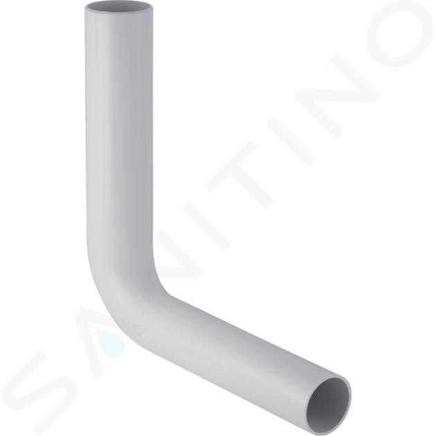 Geberit Accesorios - Codo de descarga 230x230 mm, para colocación baja, d50 mm, blanco alpino 118.003.11.1