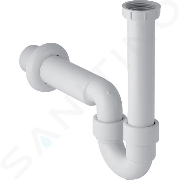 Geberit Accessoires - Siphon en tube pour éviers, sortie horizontale, d 50 mm 152.741.11.1