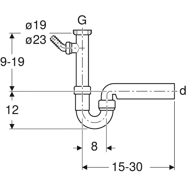 Set 10 Guarnizioni Per Sifone Lavello Diametro 40 Mm (G1½”) – In Gomma Resistente, Per Scarico Cucina