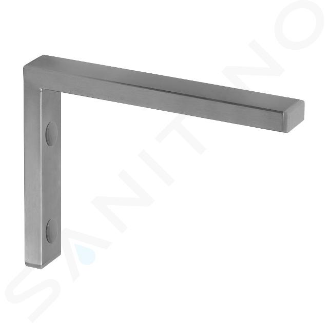 Sanela RVS-accessoires - Steunbeugel voor SLUN 10, 1 st., mat roestvrij staal SLZN 81