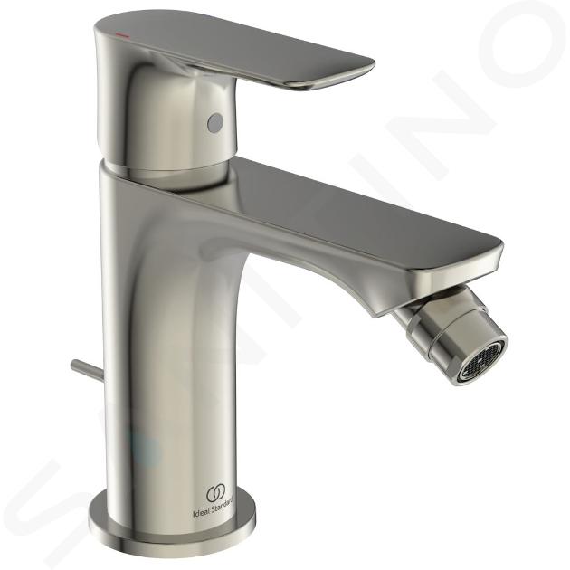 Ideal Standard Connect Air - Miscelatore per bidet con sistema di scarico, Silver Storm A7030GN