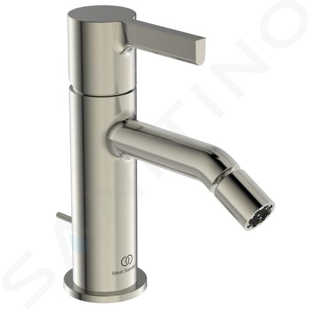 Ideal Standard Joy - Baterie bideu cu evacuare, Silver Storm BC784GN