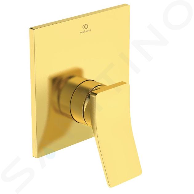 Ideal Standard Conca Tap - Baterie de duș încastrată, Brushed Gold A7373A2