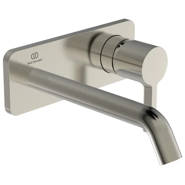 Levně Ideal Standard Joy - Umyvadlová baterie pod omítku, výtok 18 cm, Silver Storm A7380GN