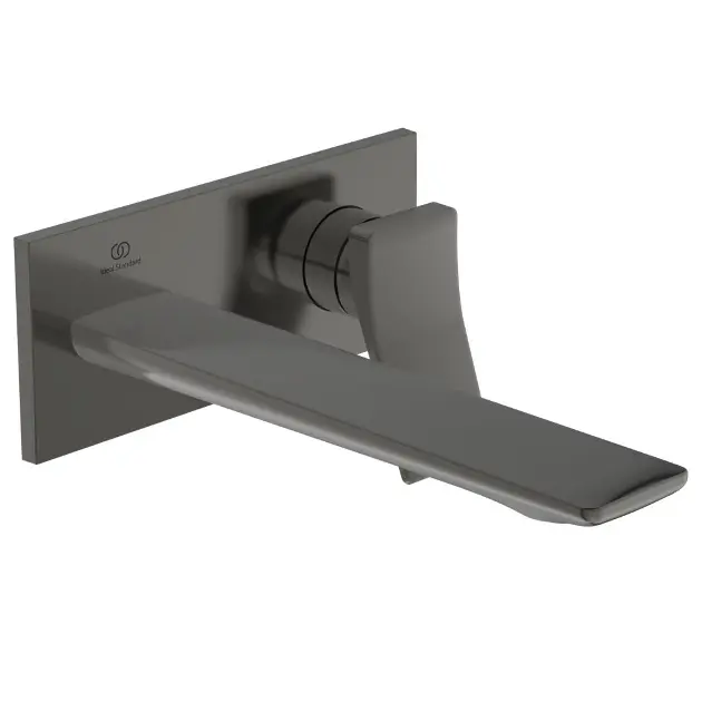 Levně Ideal Standard Conca Tap - Umyvadlová baterie pod omítku, výtok 22 cm, Magnetic Grey A7372A5
