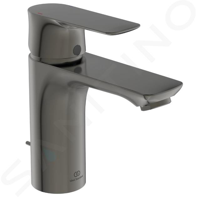 Ideal Standard Connect Air - Miscelatore da lavabo con sistema di scarico, Magnetic Grey A7021A5