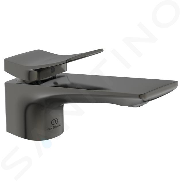 Ideal Standard Conca Tap - Mitigeur d'évier avec vidage, Magnetic Grey BC753A5