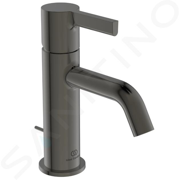 Ideal Standard Joy - Grifo de lavabo con desagüe, Magnetic Grey BC775A5