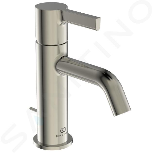 Ideal Standard Joy - Grifo de lavabo con desagüe, Silver Storm BC775GN