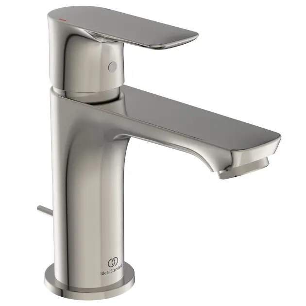 Levně Ideal Standard Connect Air - Umyvadlová baterie Slim s výpustí, Silver Storm A7007GN