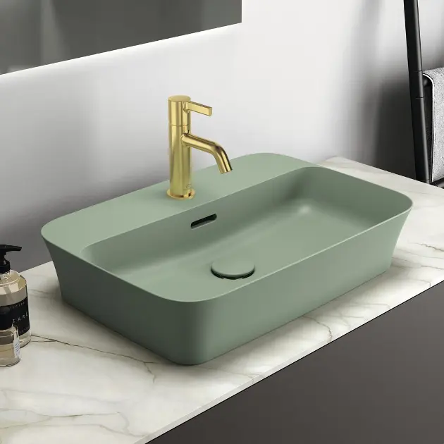 Miscelatore Lavabo Con Leva Clinica E Scarico Automatico Cromato Green Di Paffoni