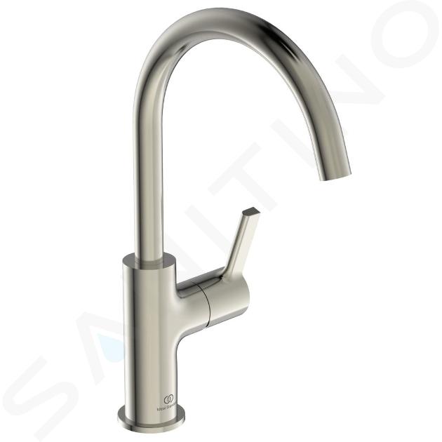 Ideal Standard Joy - Grifo de lavabo, Silver Storm BC778GN