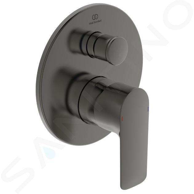 Ideal Standard Connect Air - Podtynkowa bateria wannowa, na 2 urządzenia, Magnetic Grey A7035A5