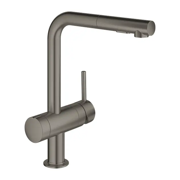 Grohe Minta - Grifo de fregadero con caño extraíble, cromo 32168000