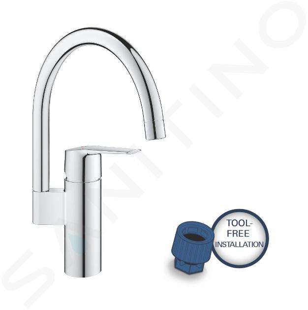 Grohe QuickFix Start - Grifo de fregadero, cromo 30469000