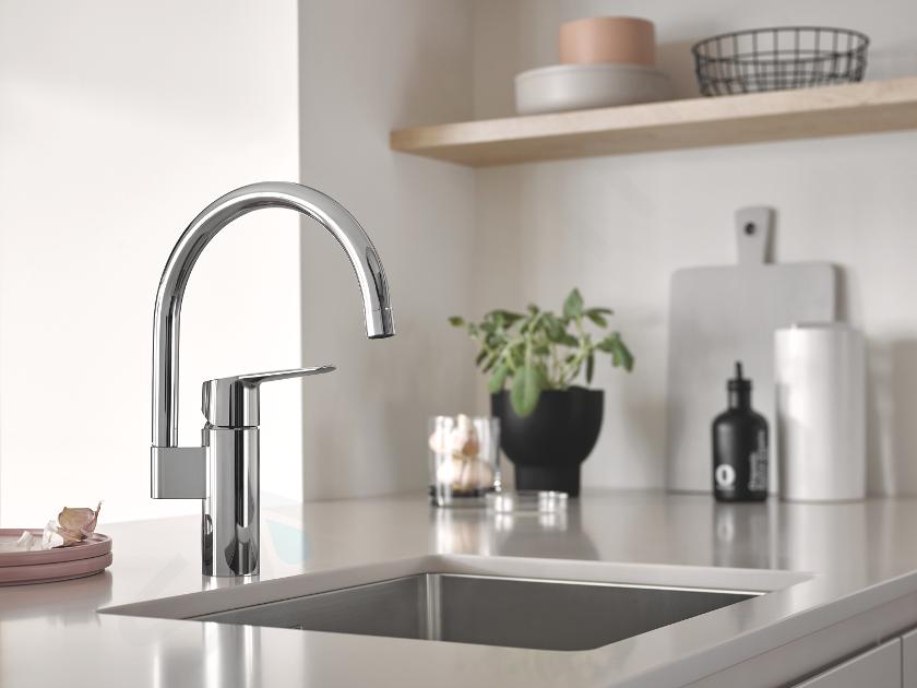 Miscelatore Cucina Cromo Rubinetto GROHE 32843000 in Offerta su