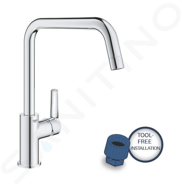 Grohe QuickFix Start - Mitigeur d'évier, chrome 30470000