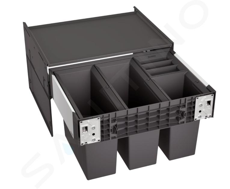 Blanco Select - Cubo de basura empotrado, con compartimento, capacidad 42 l 526206