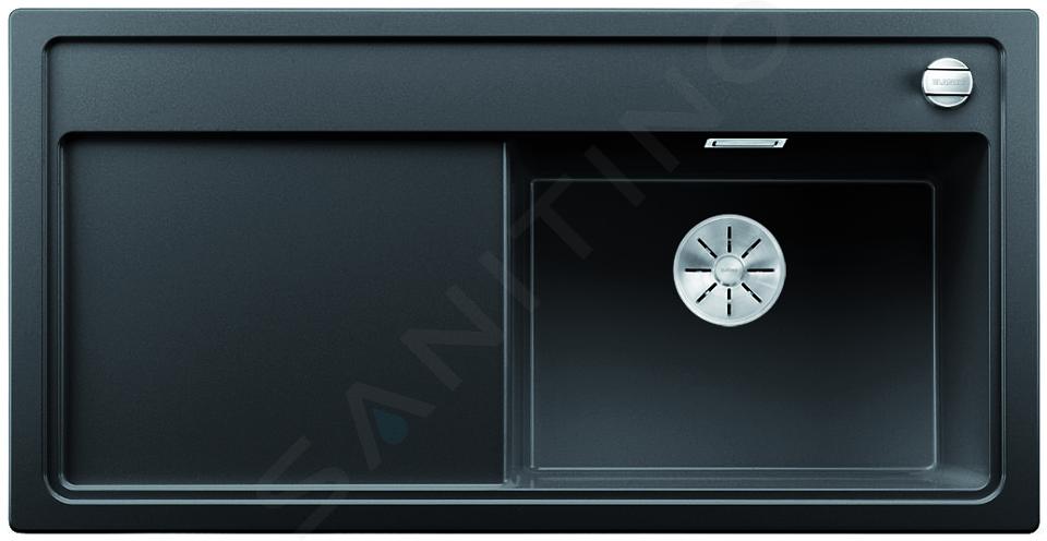 Blanco Zenar XL 6 - Silgranitový drez, 1000x510 mm, s ovládaním odtoku a s príslušenstvom, čierna 526061