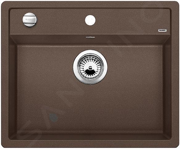 Blanco Dalago 6 - Chiuvetă silgranit, 62x51 cm, cu control scurgere, cafea 515066