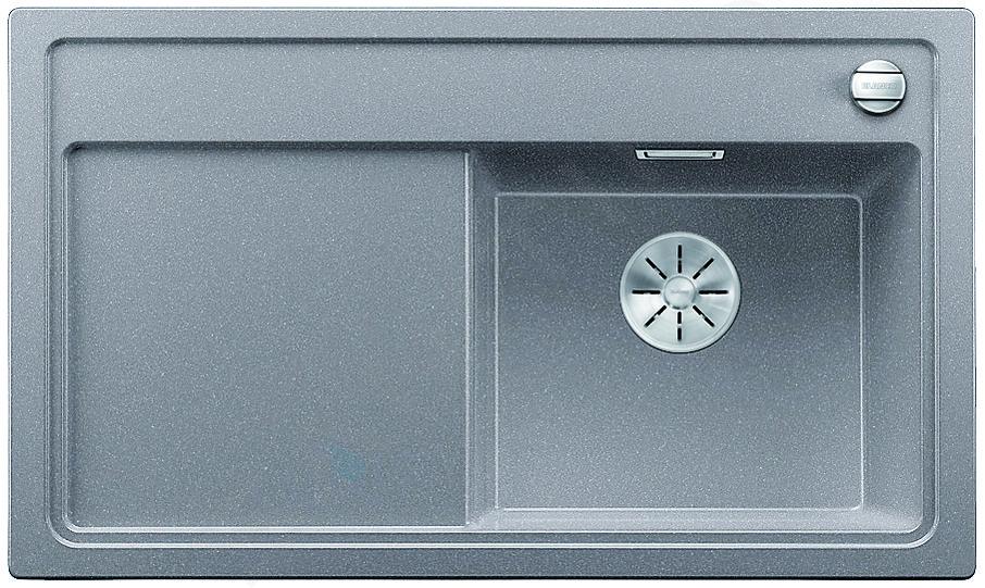 Blanco Zenar 45 - Fregadero de silgranite, 860x510 mm, con control de desagüe, alumunio 523786
