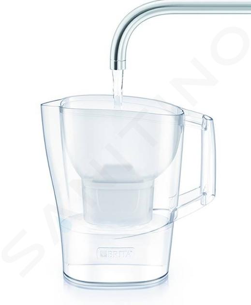 Brita Caraffe - Caraffa filtrante Style LED Cool, capacitá 2400 ml, grigio  1039278