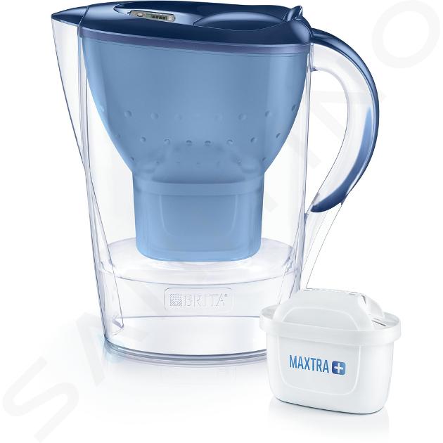 Brita Jarras de filtrado - Jarra con filtro de agua Marella XL Memo,  capacidad 3500 ml, azul 1039276