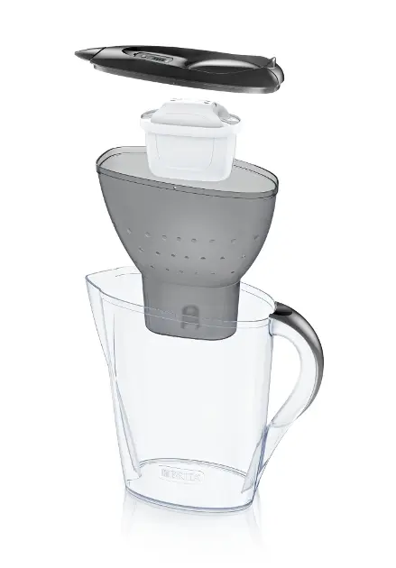 CARAFFE FILTRANTI BRITA MARELLAWHITE+3FILT CARAFFA FILTRANTE MARELLA + 3F