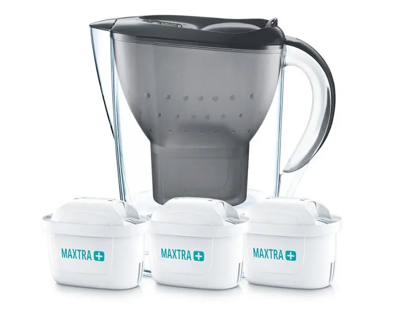 Brita Caraffe - Set caraffa filtrante Marella Cool Memo a 3 filtri