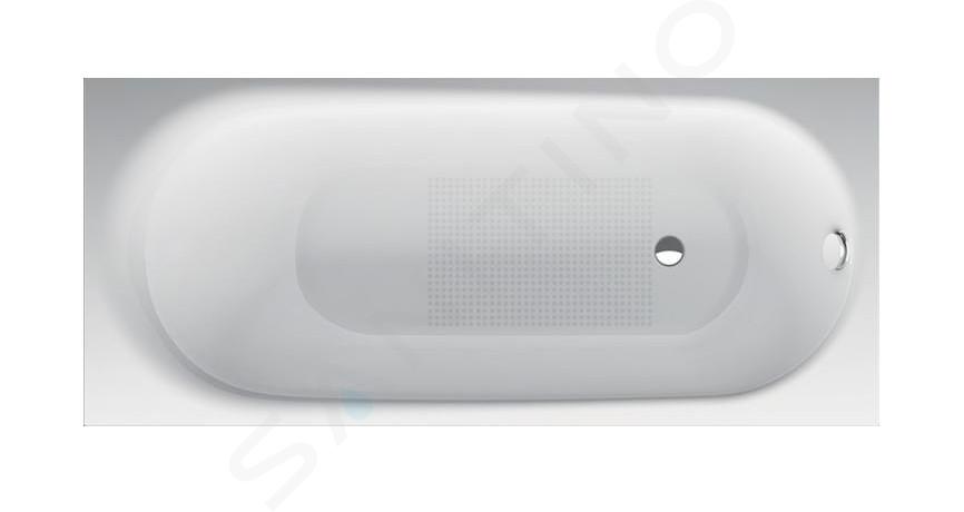 Bette Comodo - Vasca da bagno da incasso 1800x800 mm, Anti-Slip, bianco 1251-000AR