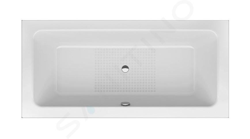 Bette One - Vasca da bagno da incasso 1800x800 mm, 1 foro per maniglione, Anti-Slip, bianco 3313-0001GR,AR