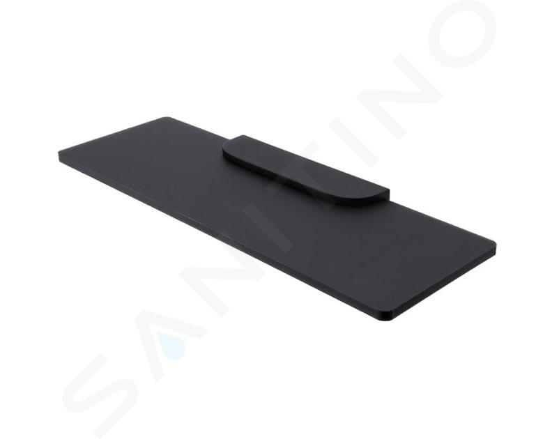 Nimco Nikau - Plank IXI, lengte 40 cm, zwart plexiglas NKC X340-C-90