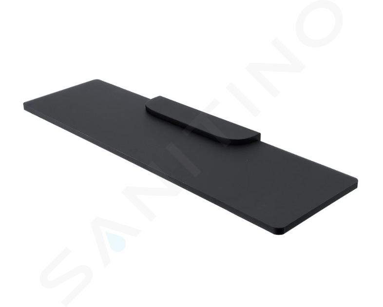 Nimco Nikau - Plank IXI, lengte 50 cm, zwart plexiglas NKC X350-C-90