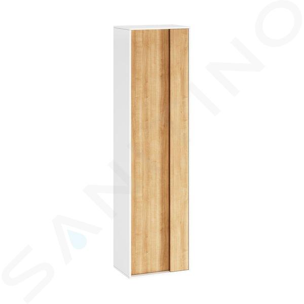 Ravak Step - Armadio alto SB, 430x290x1600 mm, bianco/rovere X000001419