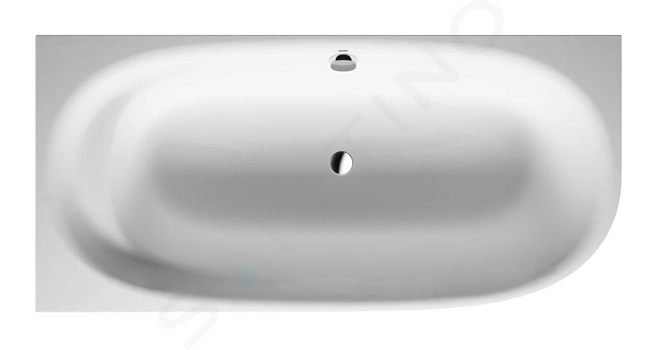 Duravit Cape Cod - Hoekbad 190x90 cm, hoek links, wit 700362000000000
