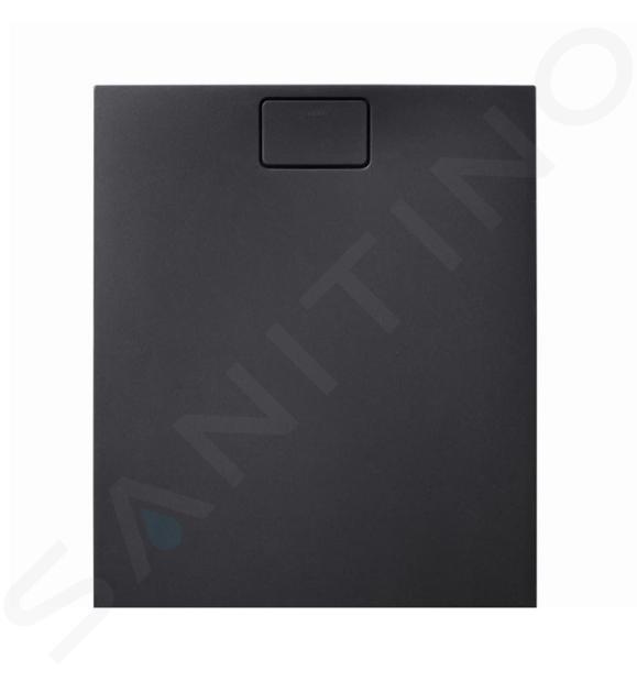 Duravit Stonetto - Cădiță de duș 100x80 cm, antracit mat 720147680000000