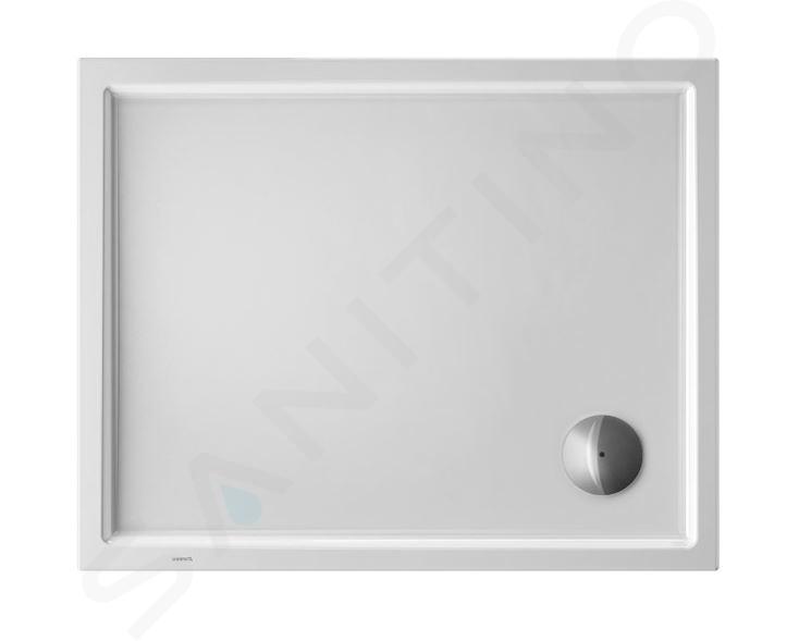 Duravit Starck Slimline - Piatto doccia 100x80 cm, bianco 720119000000000
